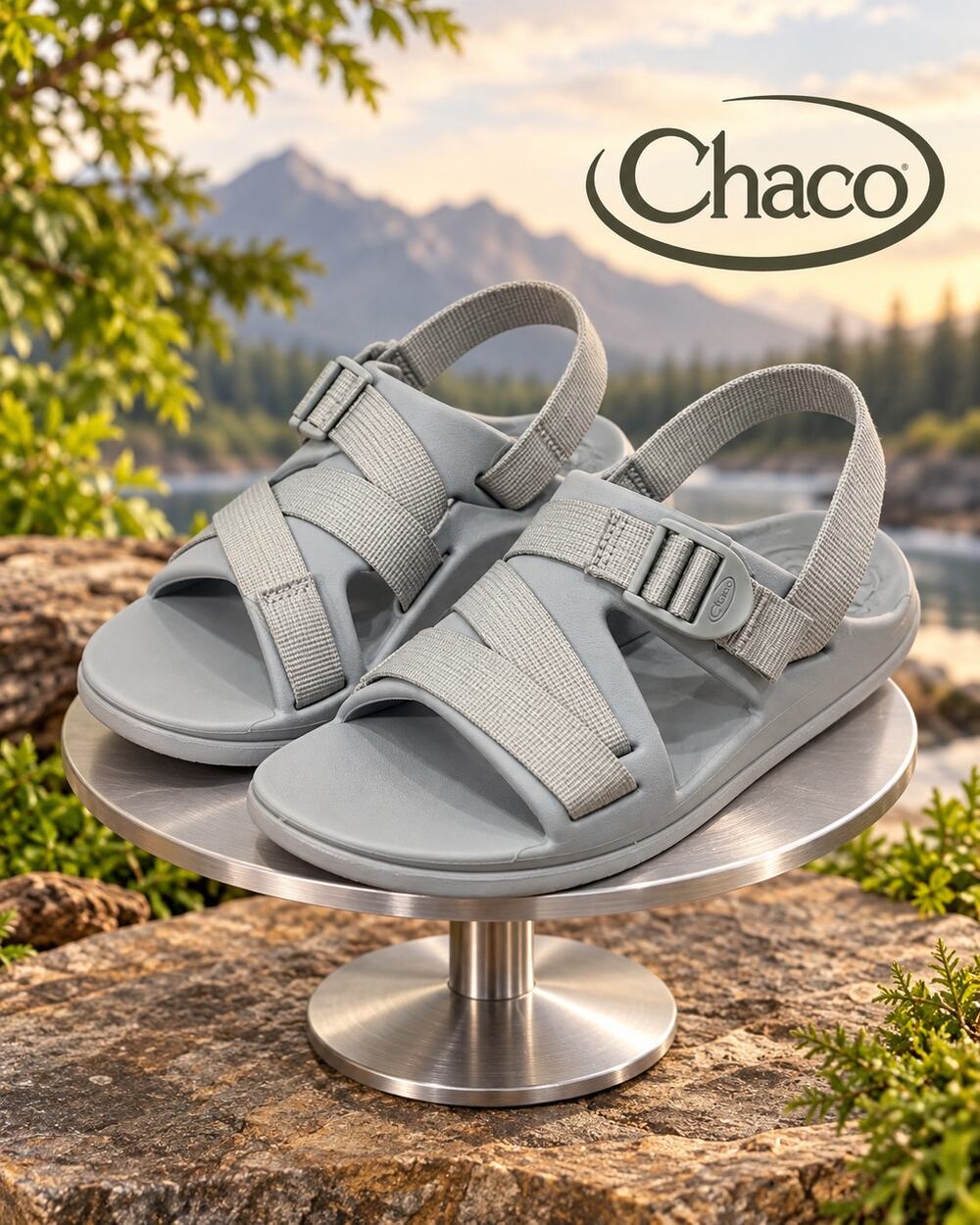Chaco Chillos Sport Green Sandals Women’s 7 EU 38 JCH108614